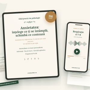 Anxietatea: înțelege ce ți se întâmplă, schimbă ce contează (ghid practic pdf)