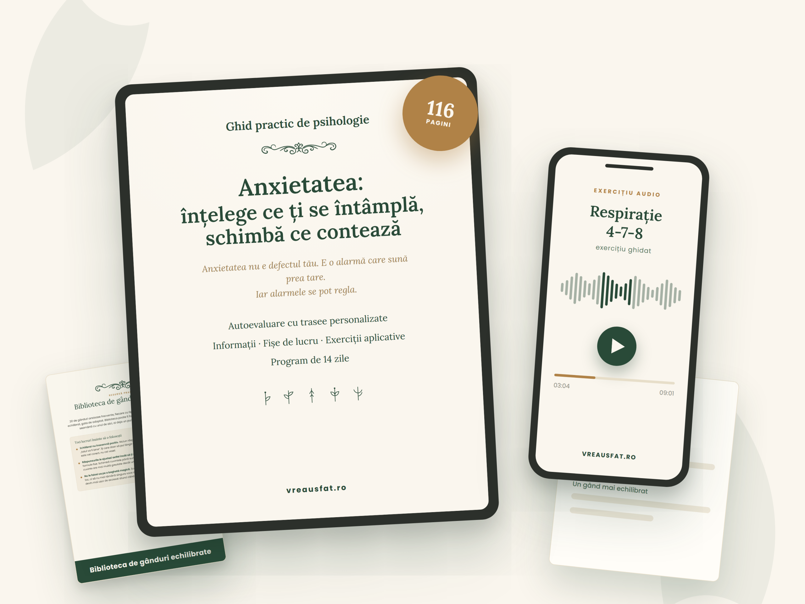 Anxietatea: înțelege ce ți se întâmplă, schimbă ce contează (ghid practic pdf)